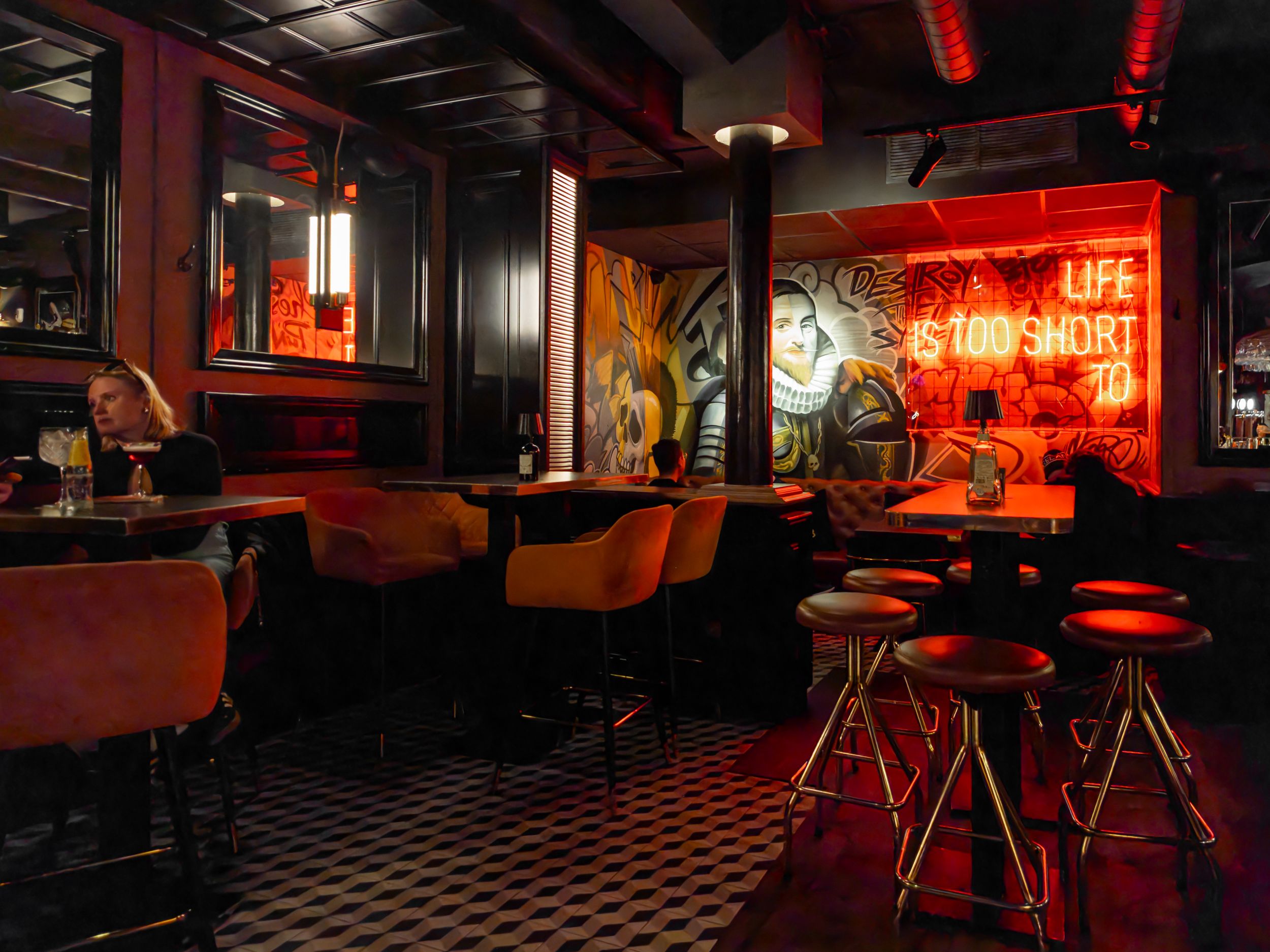 Chester & Punk in Malaga, Spain