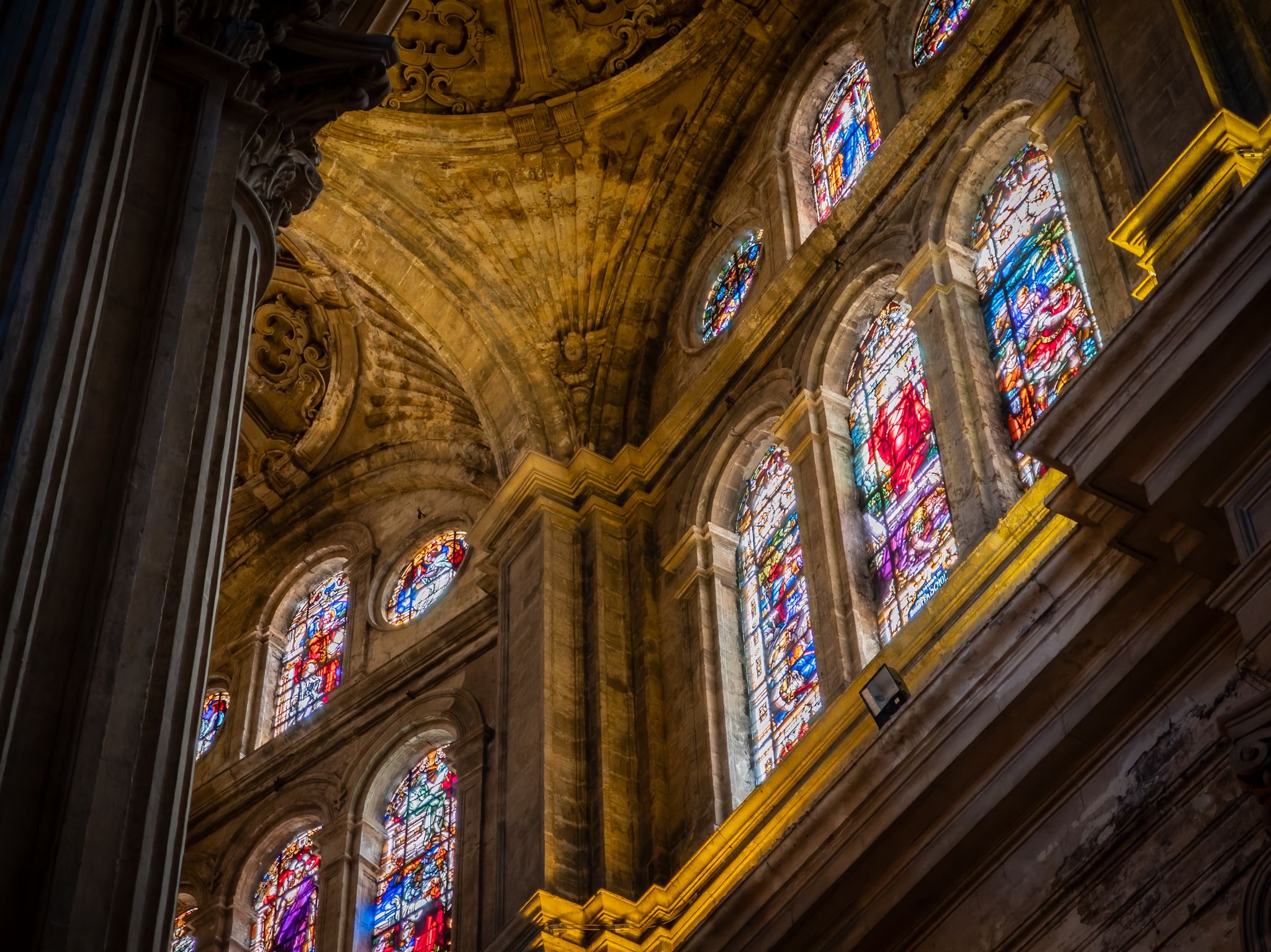 Cathedral in Malaga, Spain