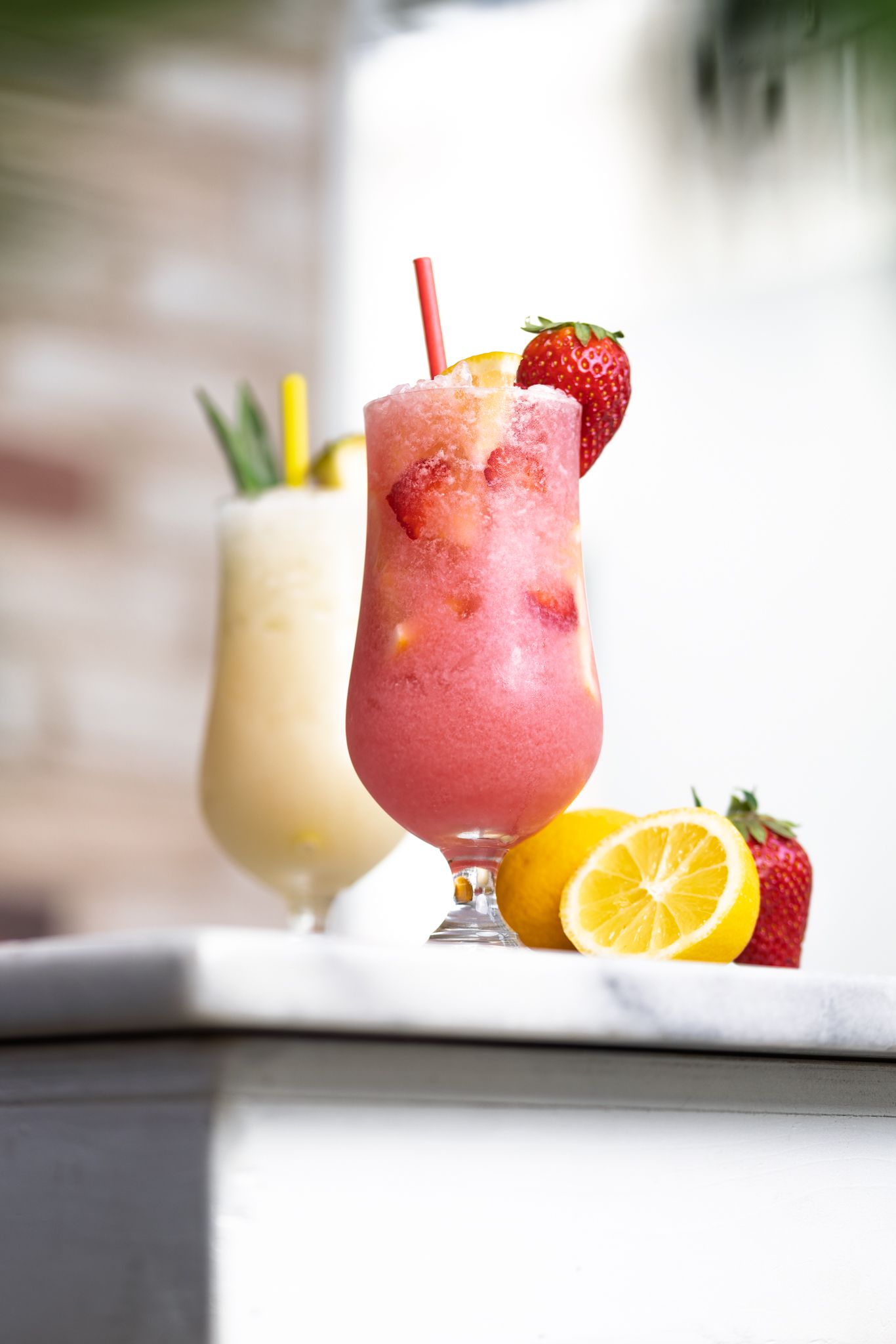 Stylish cocktail with atmospheric bar lighting, drinks photography by Ryan Stanikk