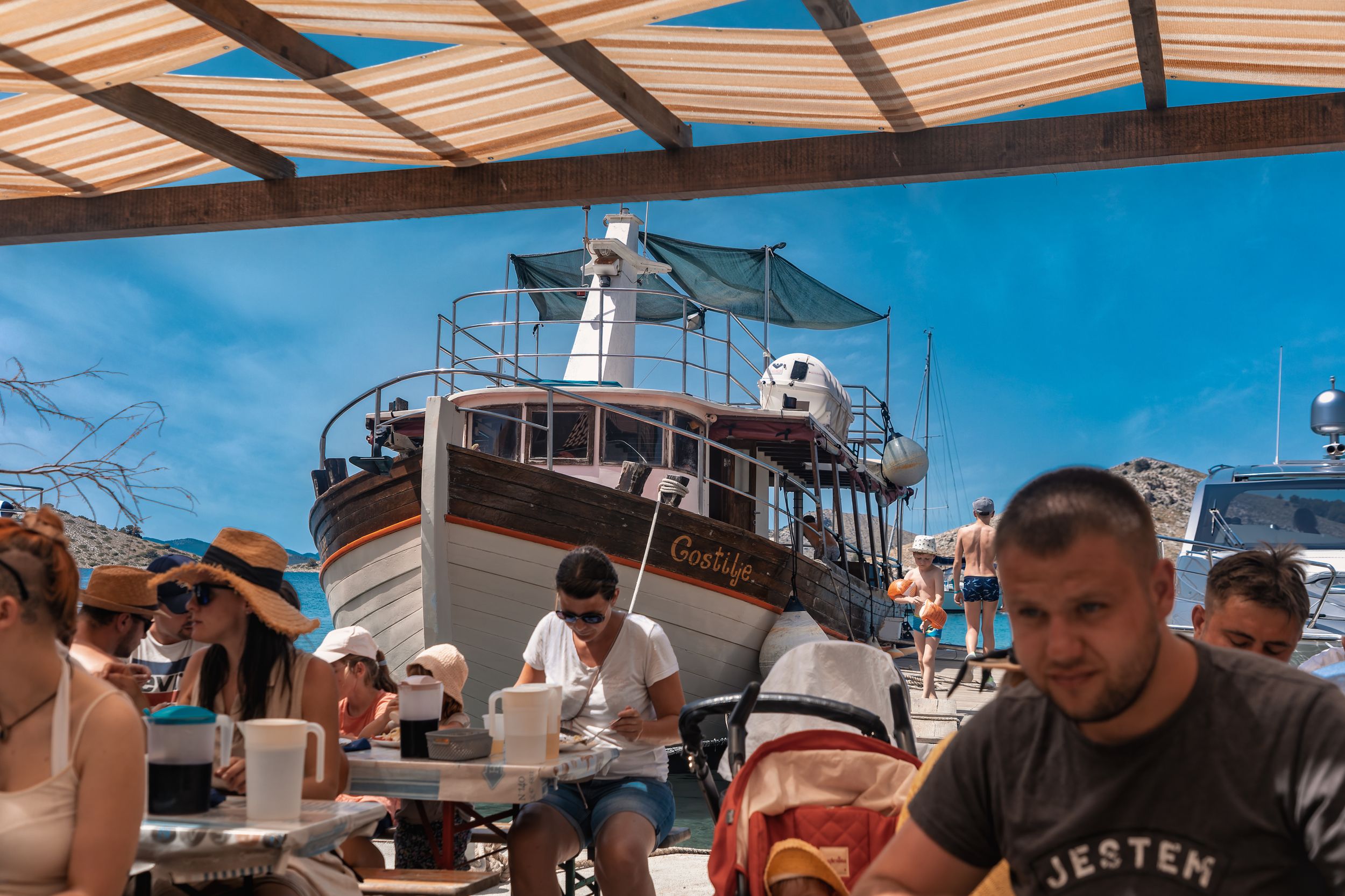 Gostilje Boat Trip to Suha Punta in Kornati National Park, departing from Zadar in Croatia