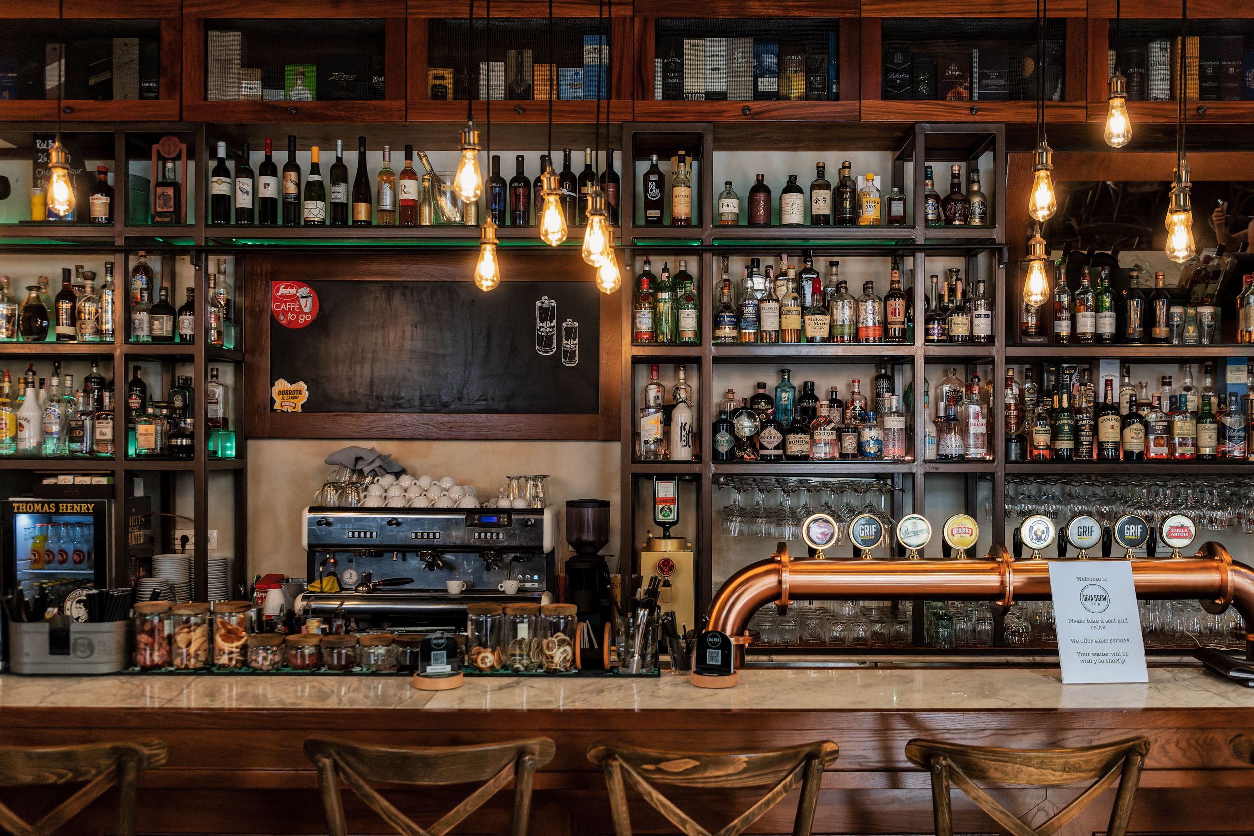 Deja Brew Bar in Zadar, Croatia